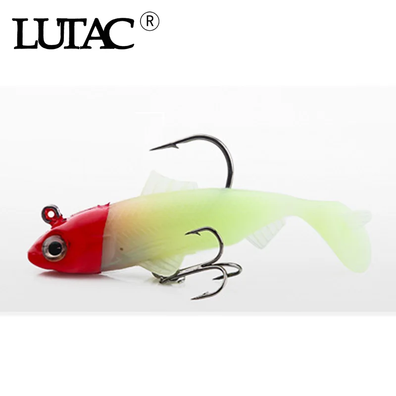 

LUTAC swimbait 7g 15g Мягкая силиконовая приманка Воблер для рыболовной наживки Карп Pesca Peche Мягкая приманка
