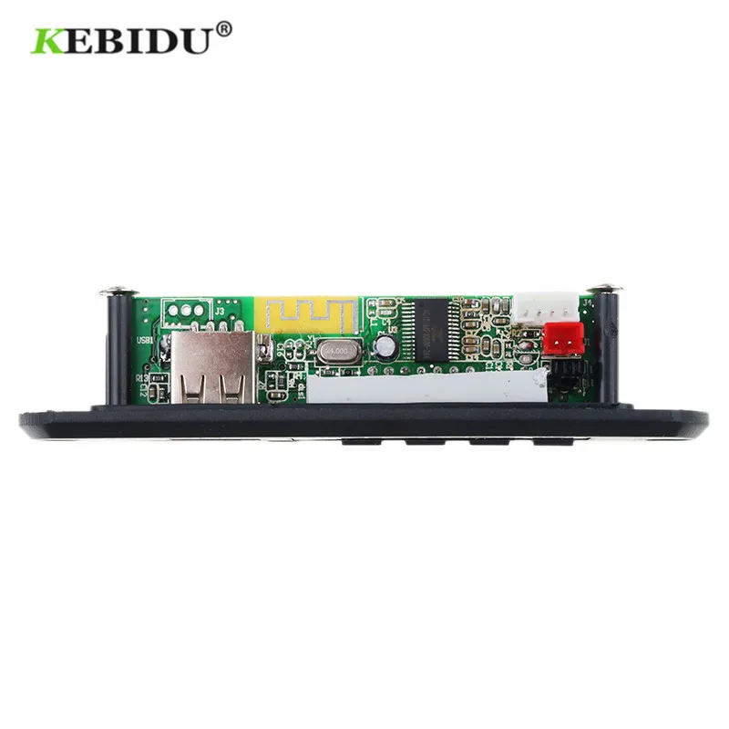 Kebidu MP3 декодер Bluetooth беспроводной Bluetooth 12 в MP3 WMA декодер плата аудио модуль USB TF радио для автомобиля удаленный музыкальный динамик