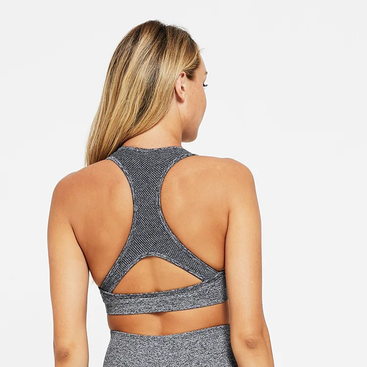 Маечка для занятий йогой спортивная одежда Push Up Joggings топ бега тренировочный