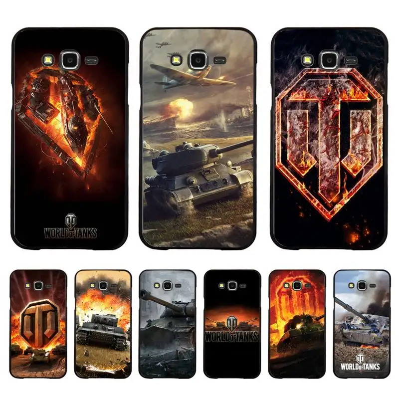 

World Of Tank Phone Case For Samsung Galaxy J 4plus J6 J5 J72016 J7prime cover for J7Core J6plus Back Coque