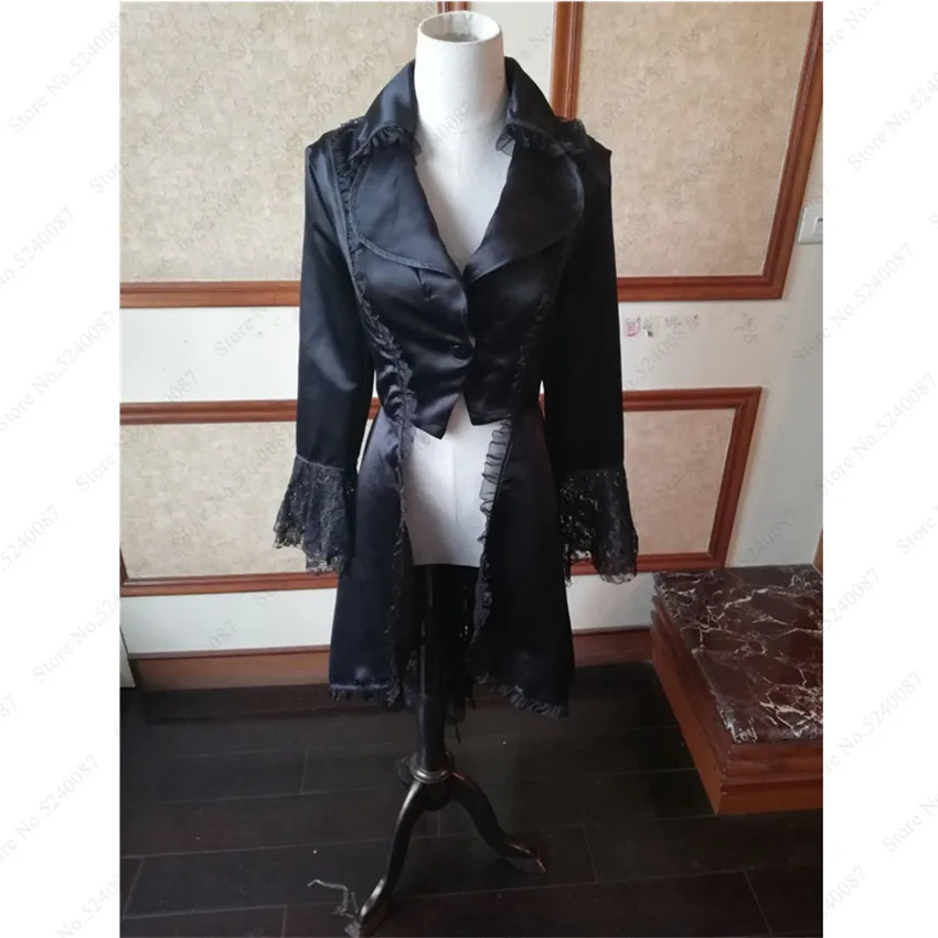 Средневековый Стимпанк Викторианский стиль королева женщина готические куртки