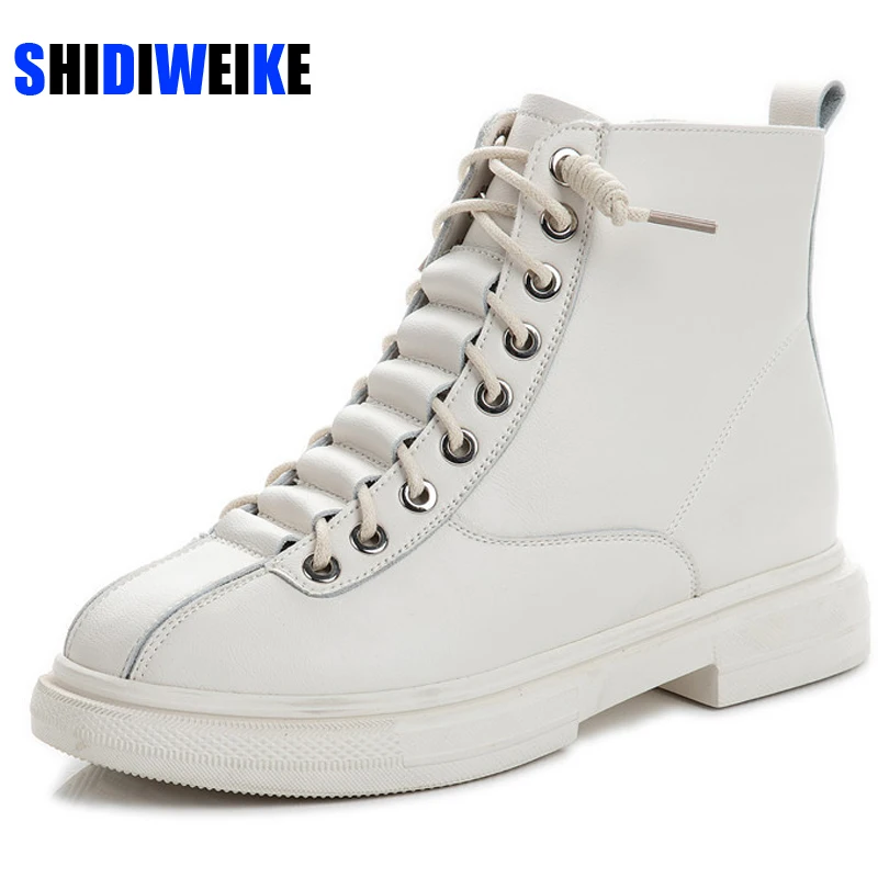 

Зимние ботильоны; Женская обувь; Коллекция 2021 года; Теплые плюшевые женские зимние ботинки; Зимняя обувь на квадратном каблуке; botas botines mujer; ...