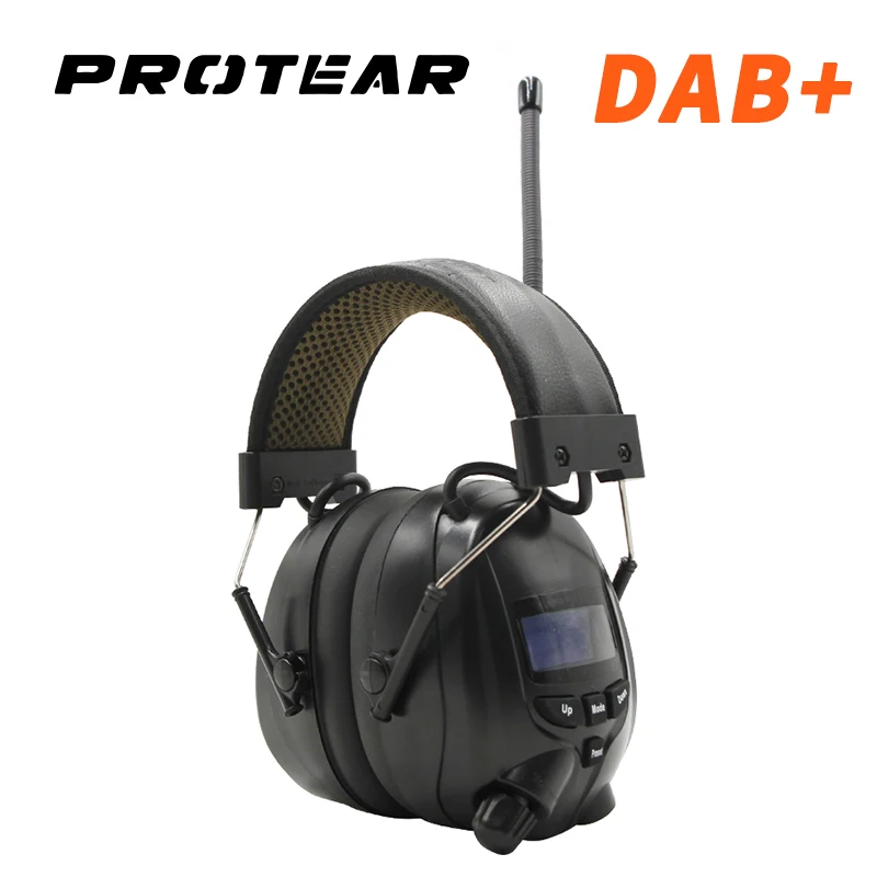 Protear NRR 25dB защита для ушей Bluetooth DAB +/FM радио наушники Электронная | Безопасность и