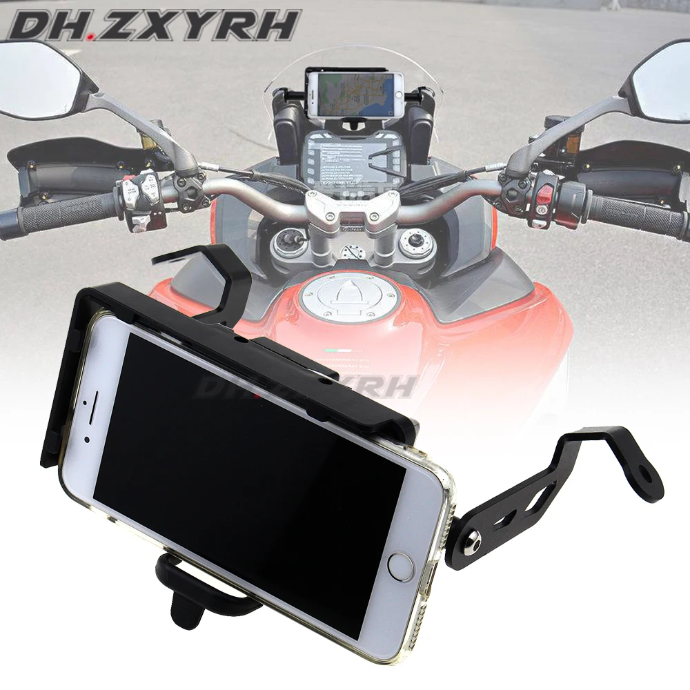 Для DUCATI MULTISTRADA 950 15 17 1200 1200S ENDURO подставка держатель телефон мобильный GPS пластина