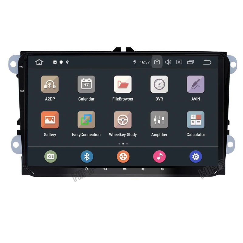 Автомобильный GPS плеер PX6 IPS DSP 4G Android 10 0 2 DIN для сиденья Altea Фольксваген Толедо GOLF 5/6