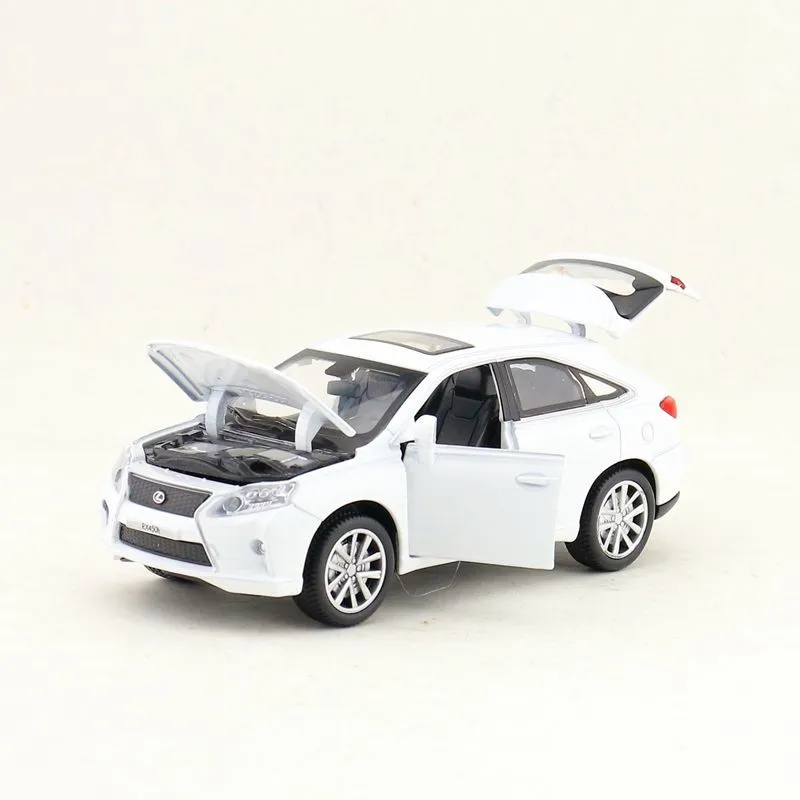 Белый Высокая имитация 1:32 для Lexus Rx450 литая под давлением модель автомобиля игрушка с инерционным механизмом модель автомобиля классические детские игрушки для детей - Цвет: Белый