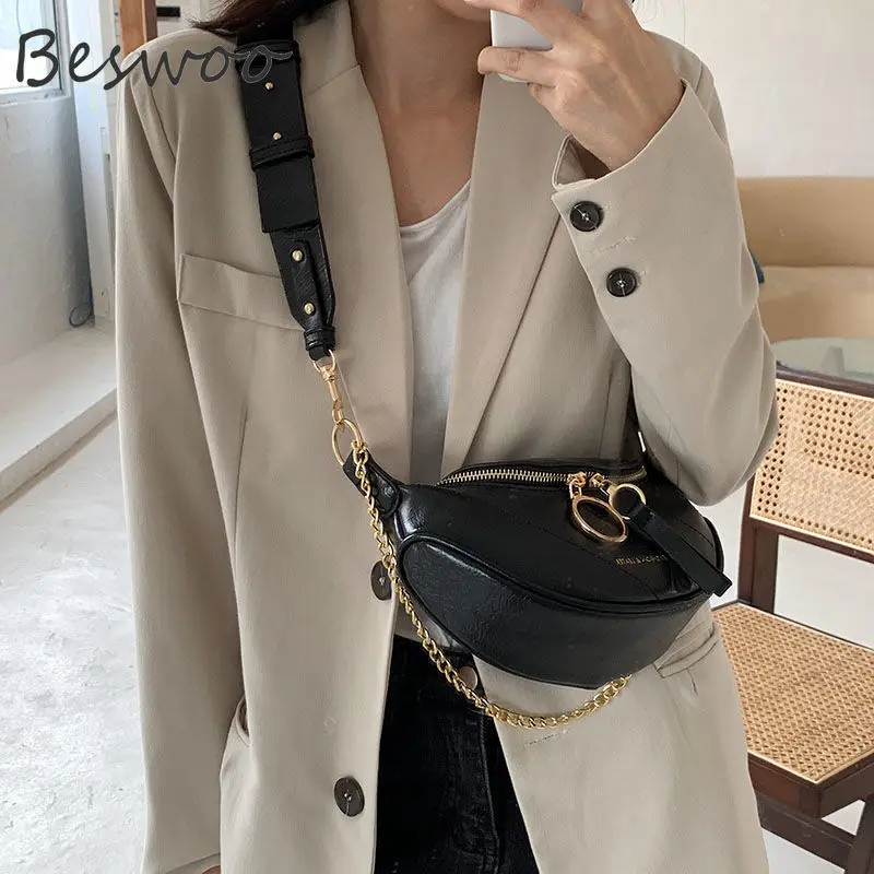 

2021 New Luxury Designer Handbag Hot Sale Ins Crossbody Bag Chain Chest Bags for women Fashion Trending Underarm Shoulder Bags