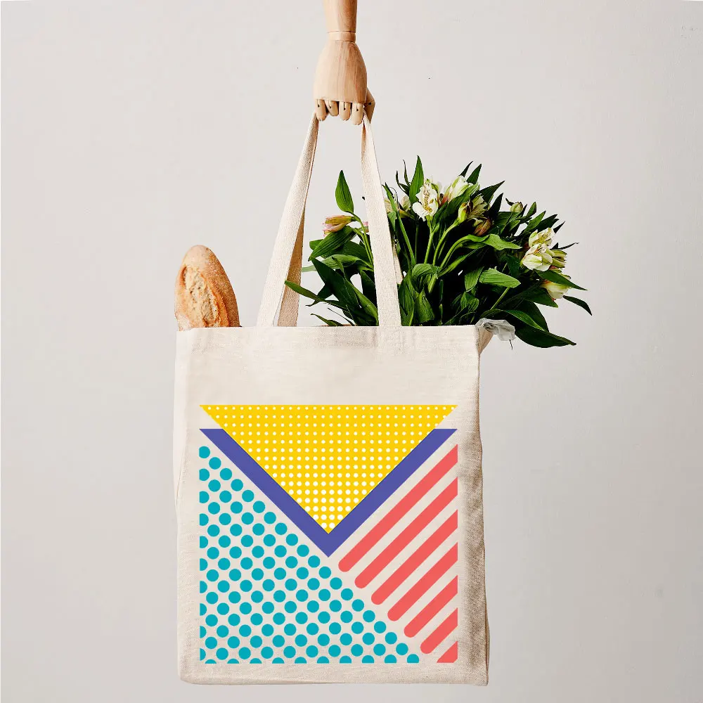 Эко Пользовательские Хлопок Холст tote напечатанные дружественные сумки с