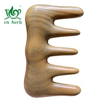 cn herb free shipping head meridian massage comb natural log sandalwood comb