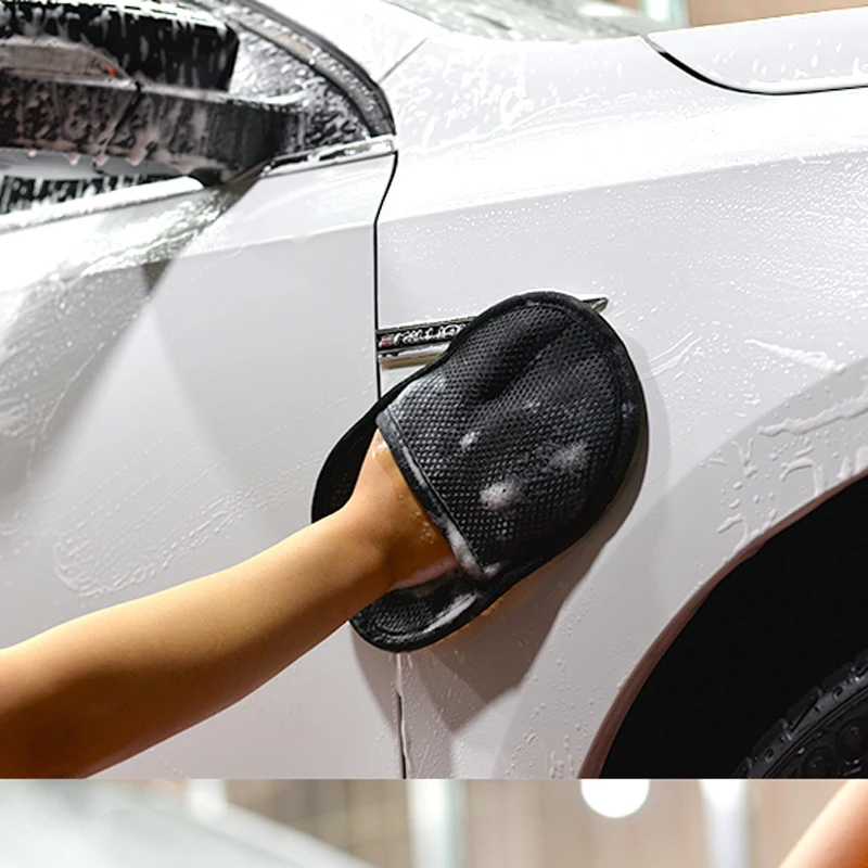 

2020 hot superfine wool car wash gloves for Mercedes-Benz A B C E S G M ML GLK CL CLK CLS E GL R SL SLK SLS-class AMG TPMS Smar