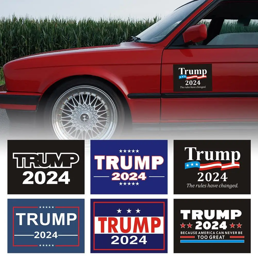 

10Pcs Car Sticker Funny Custom Vinyl US Trump Army Navy Air Force Stickers Accessories Automobile Motorcycle Decorative Supplies