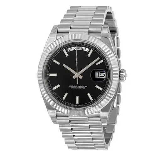 

Мужские водонепроницаемые часы с сапфировым стеклом, из нержавеющей стали