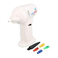portable size electronic ear vacuum cleaner ear wax vac removal safety body health care with soft safety head