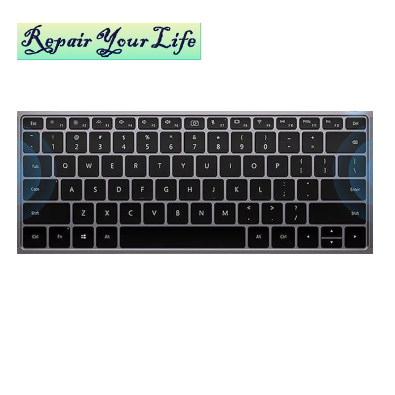 

laptop keyboard for MateBook X pro MACH-W19 W19B W29 W09 US English backlight keys chocolate Full-size hot sale no frame