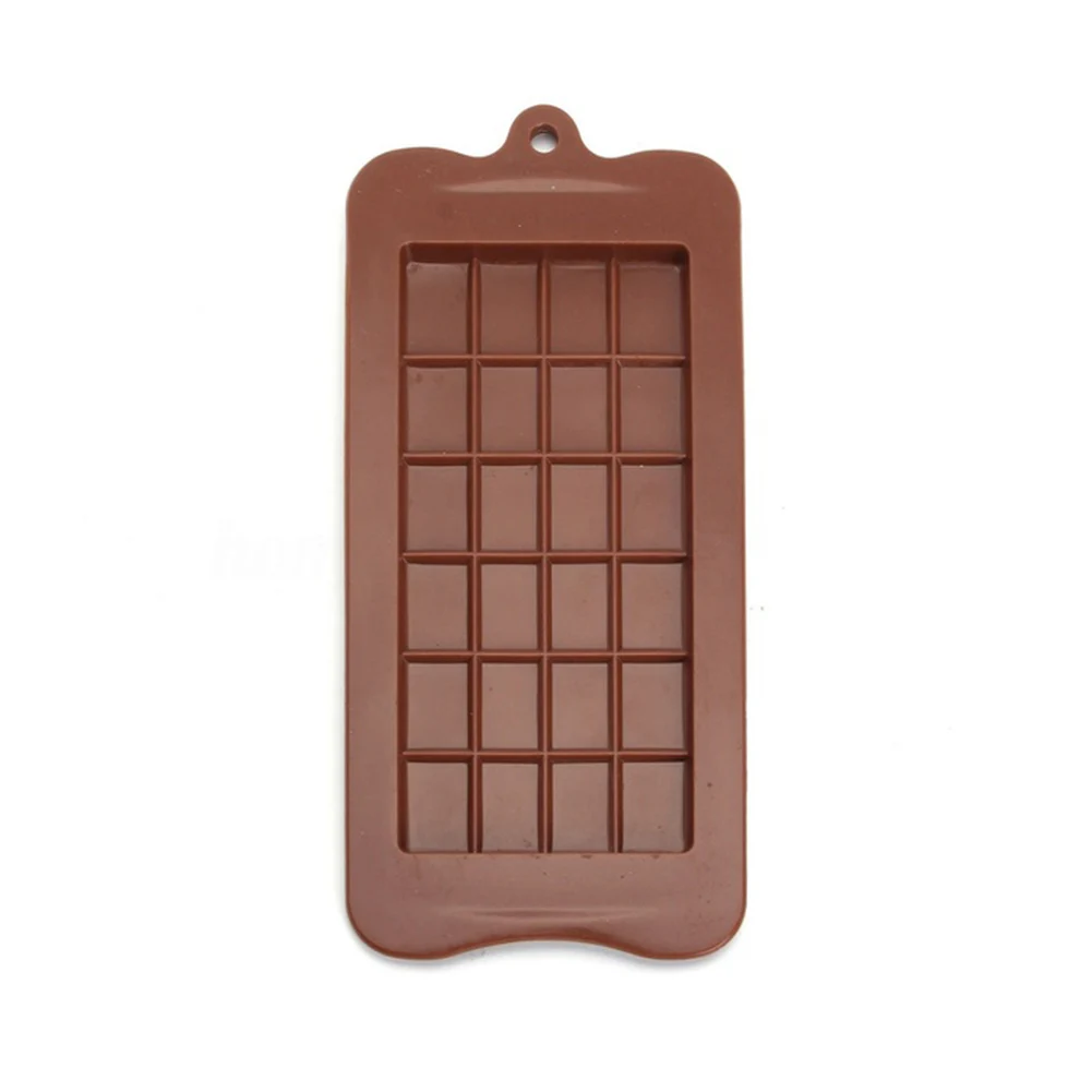 

24 Chocolate Baking Molds Handmade Chocolate Ice Cake Environment-Friendly Multi-Functional Silica Gel Mold