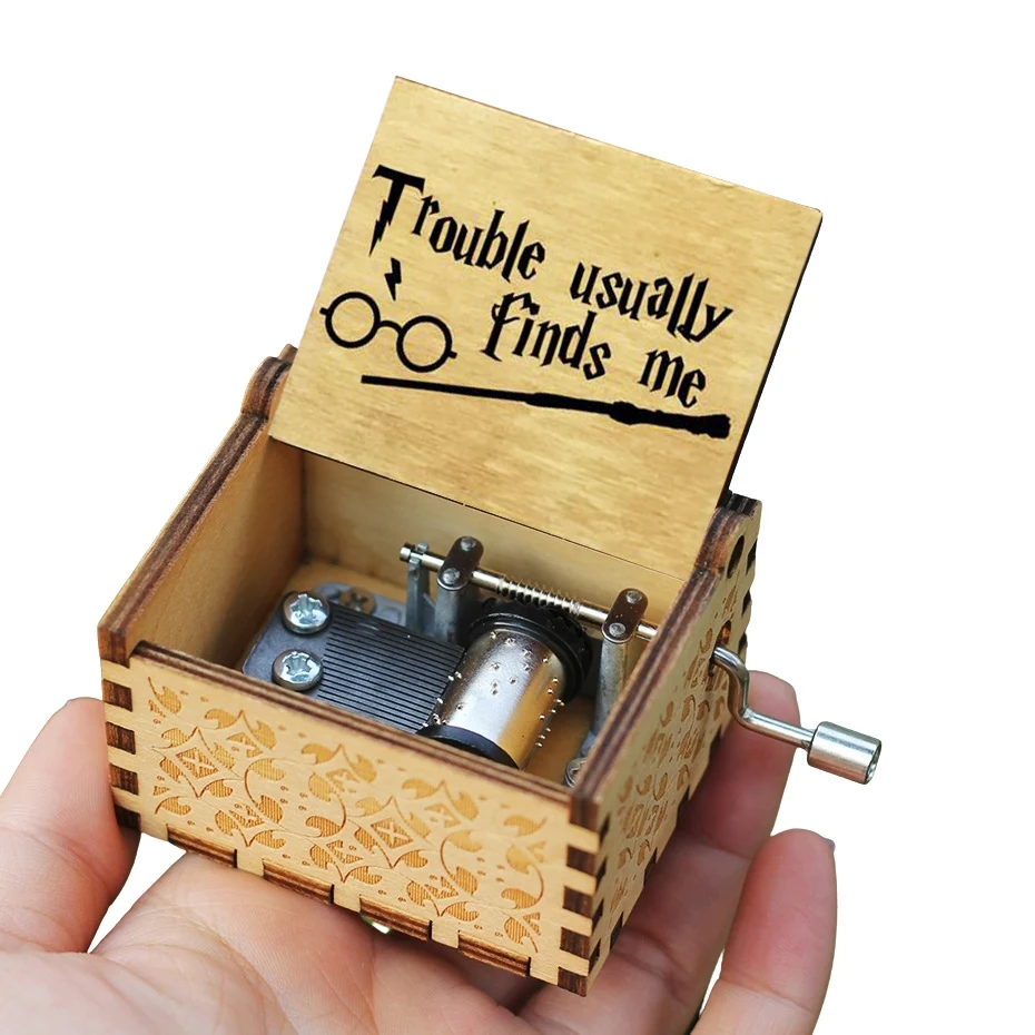 Музыкальная Шкатулка для парка Юрского периода анонимность резная деревянная |