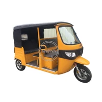 Solar Panel Adult Electric Tricycle 3 Wheels Passenger Vehicle Taxi Tuk Tuk Car With Different Color And Battery Option