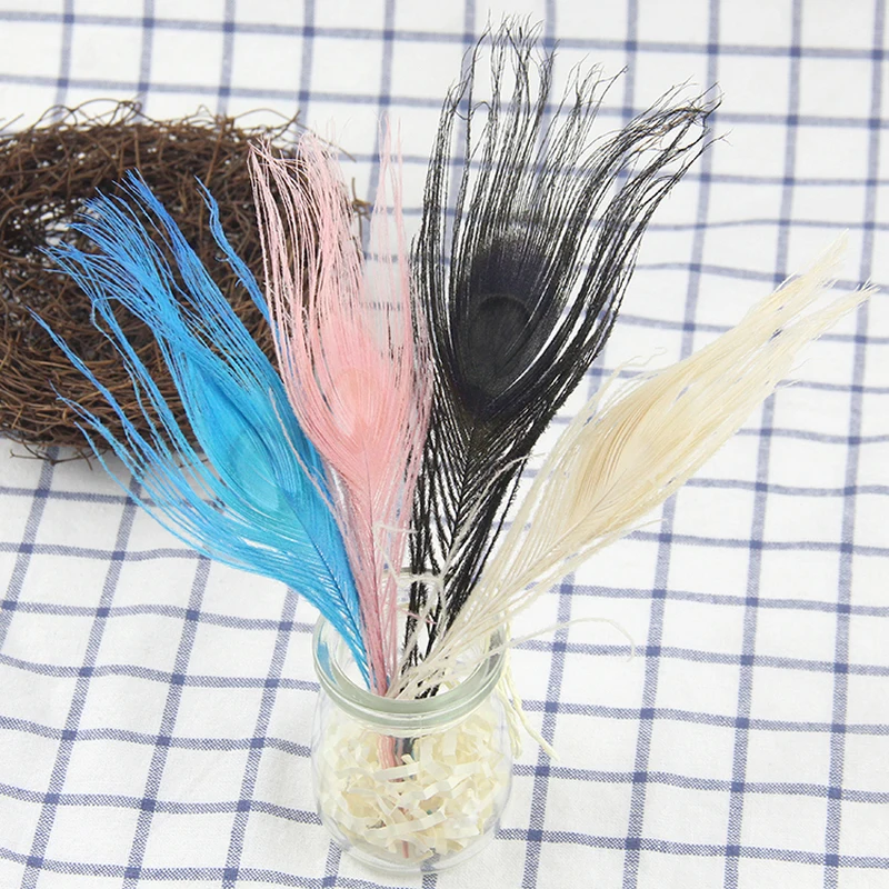 

Amawill Pink Flamingo Happy Birthday Cake Topper Peacock Feather for Flamingo Birthday Cupcake Toppers Wedding Decor 75D