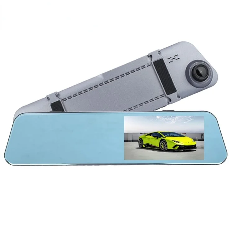 

4.5 Inch IPS hd night vision1080p mirror Before and after Car Black Box Dual Lens Video Recorder Car DVR Car Camera Dash Cam