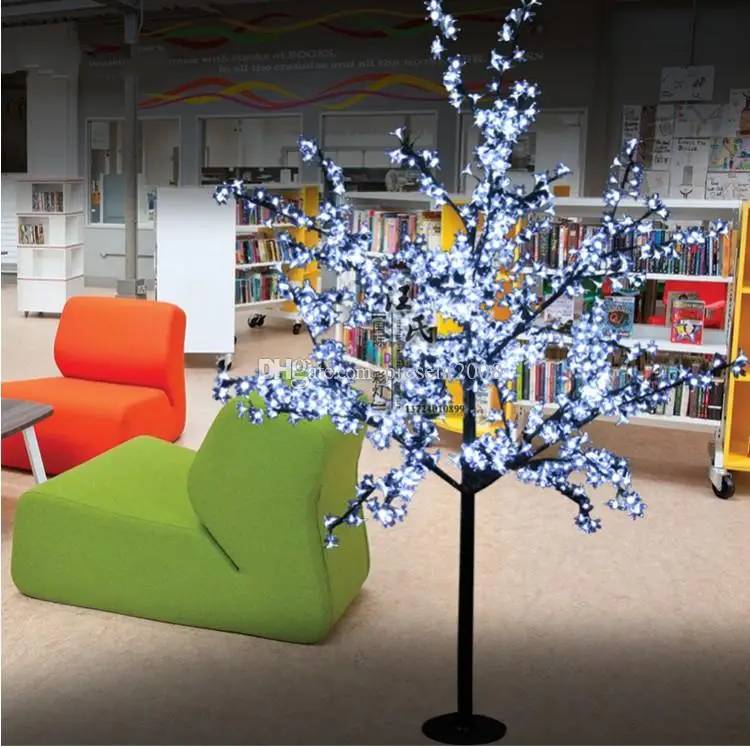 

Handmade Artificial LED Cherry Blossom Tree night Light New year Christmas wedding Decoration Lights 80cm LED tree light