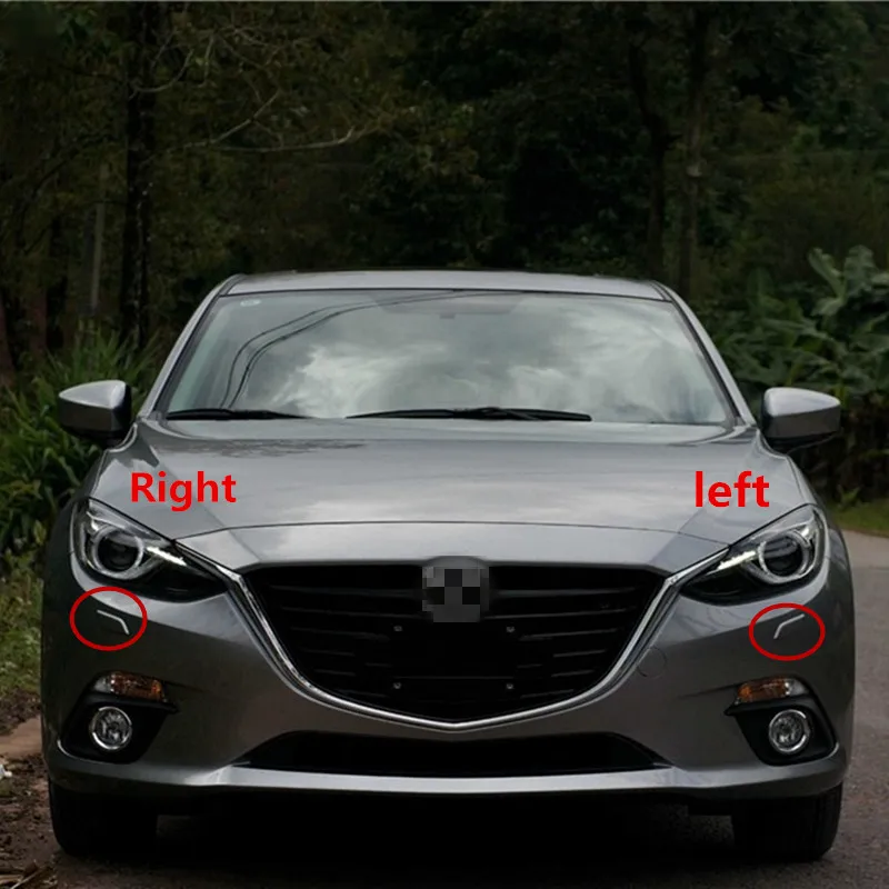 Автомобильный фар сопла Кепки для Mazda 3 Axela BM фары спрей струи воды крышка GHR4-51-8H1