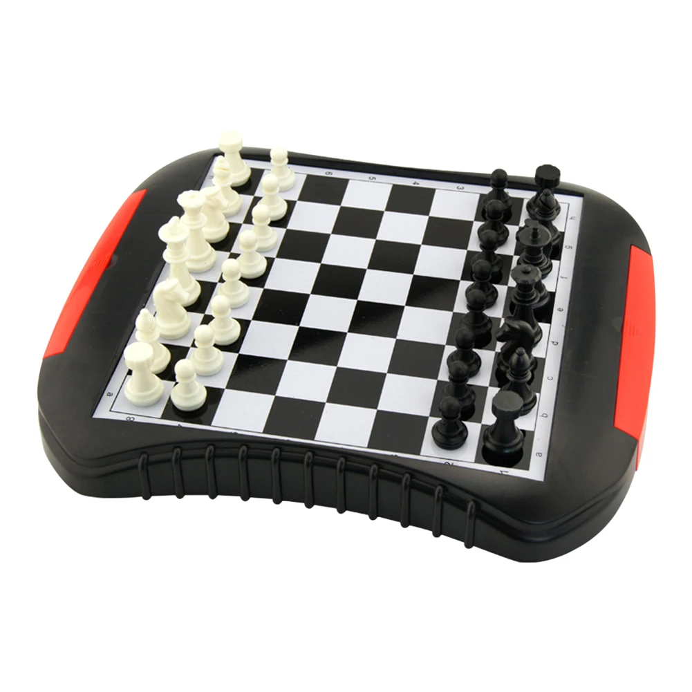 

Board Game Interactive Educational Toy Family Party Kids Adults Backgammon Chess Set Practice Drawer Type With Chessboard Gift