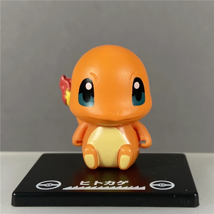 Оригинальные игрушки Bandai acha Покемон Пикачу чармандер вулпик чимчар слонотыкать