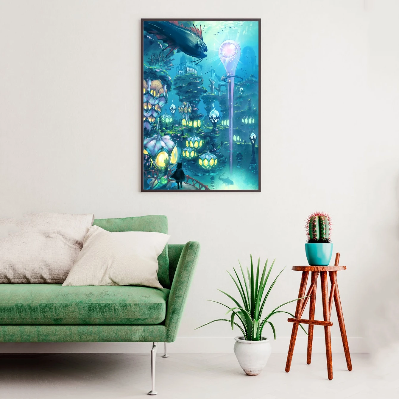 Yoru No Kuni аниме постер холст печать настенная живопись Домашний декор - купить по