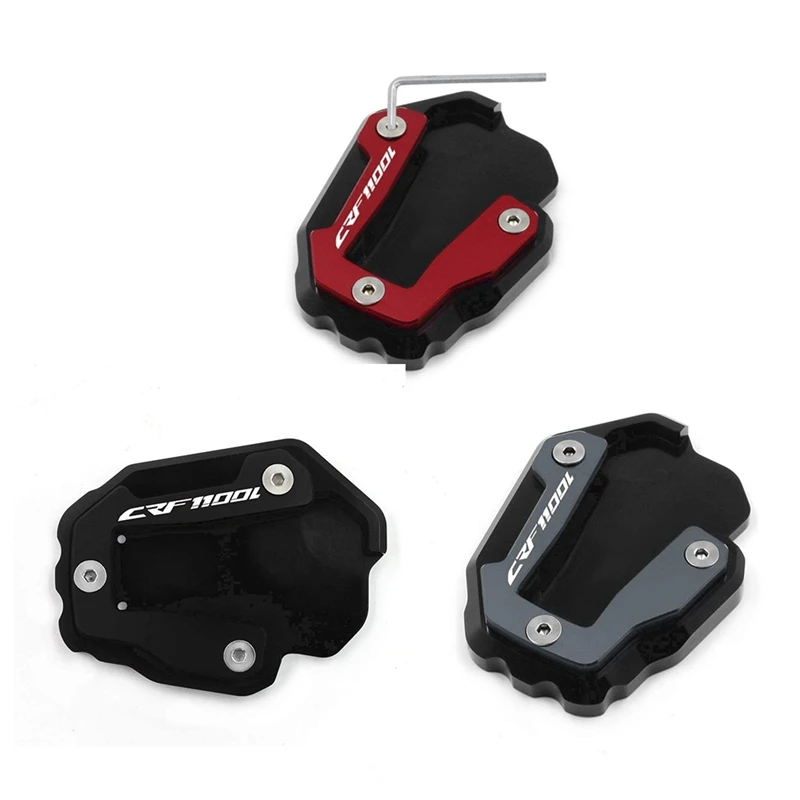 

Motorcycle Kickstand Sidestand Stand Extension Pad for Honda CRF1100L Africa Twin Adventure Sports DCT 2019-2021