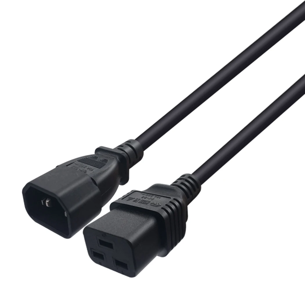 JORINDO 4 м/13 футов IEC320 C14 расширен до C19 3 отверстия удлинитель питания к кабель