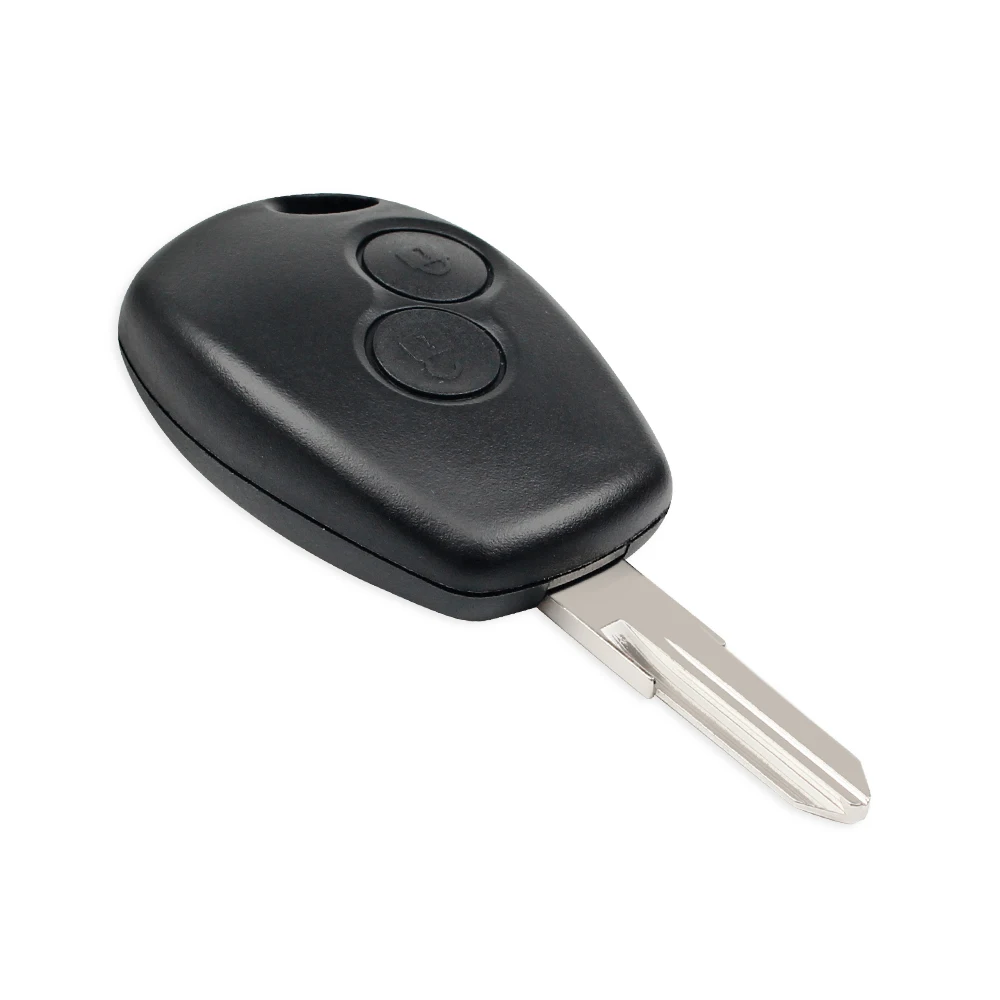 KEYYOU 2 кнопки дистанционного ключа оболочки чехол Брелок для Renault Megan модус Клио модус Kangoo Logan Sandero Duster Автомобильная сигнализация корпус