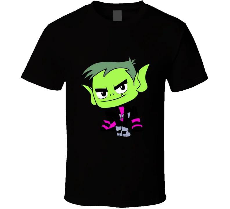 Мужская футболка Подростковая Titan Beastboy для женщин и мужчин|Мужские футболки| |