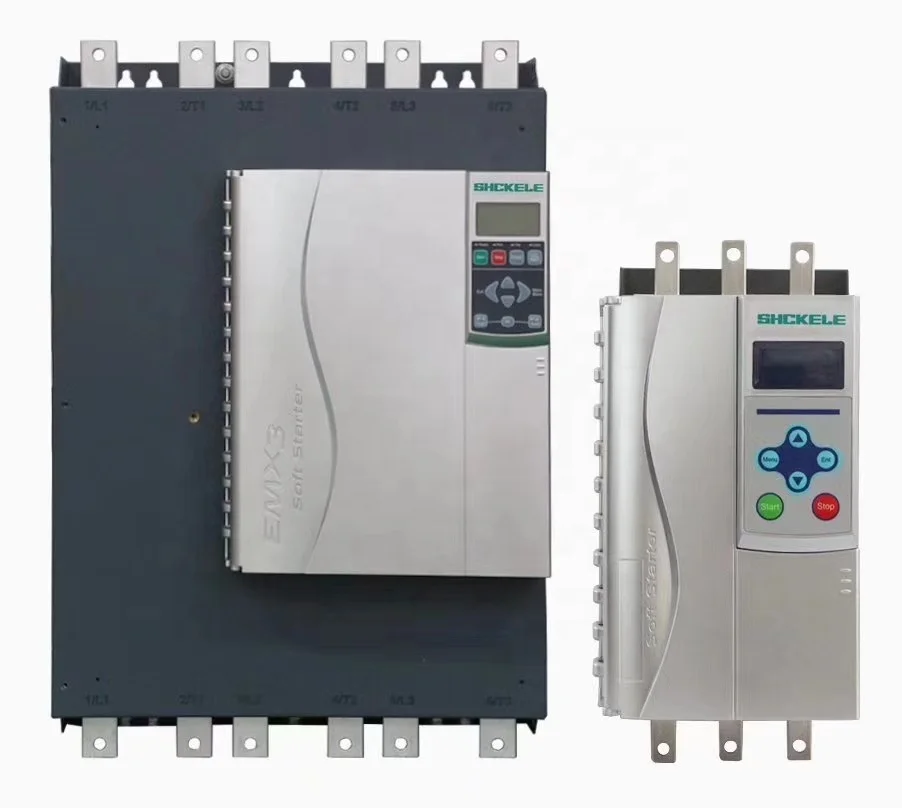 

Multi-Function Intelligent Built in Bypass Motor 3 phase 50Hz 60Hz 200 Kw Soft Start Motor Controller Motor Soft Starter