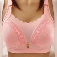 womens fashion no steel ring large size underwear thin bra comfortable solid color gathered high quality bra