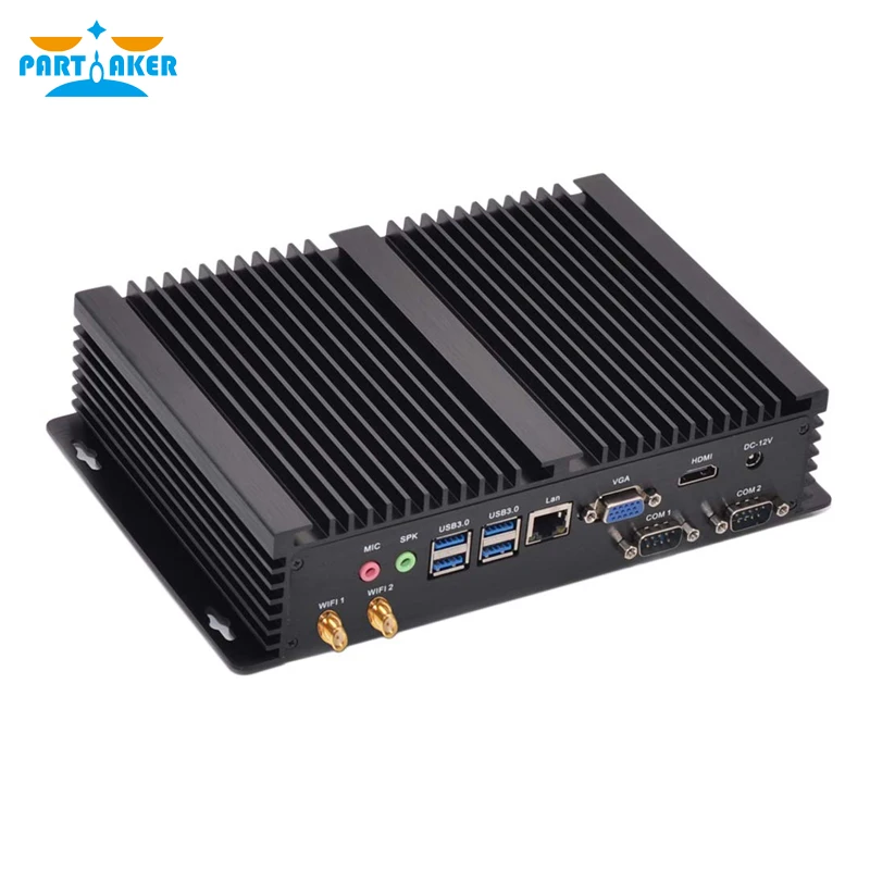 Причастник Intel Core i7 4500U промышленный Настольный i3 6006U 6100U i5 7200U Win10 Linux Minipc NUC 4K HD RS232