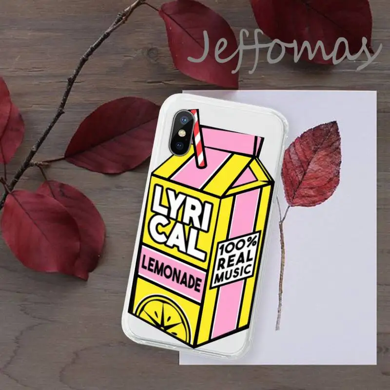 

Aliens Drink Lyrical Lemonade Phone Case Transparent for iPhone 11 12 mini pro XS MAX 8 7 6 6S Plus X 5S SE 2020 XR