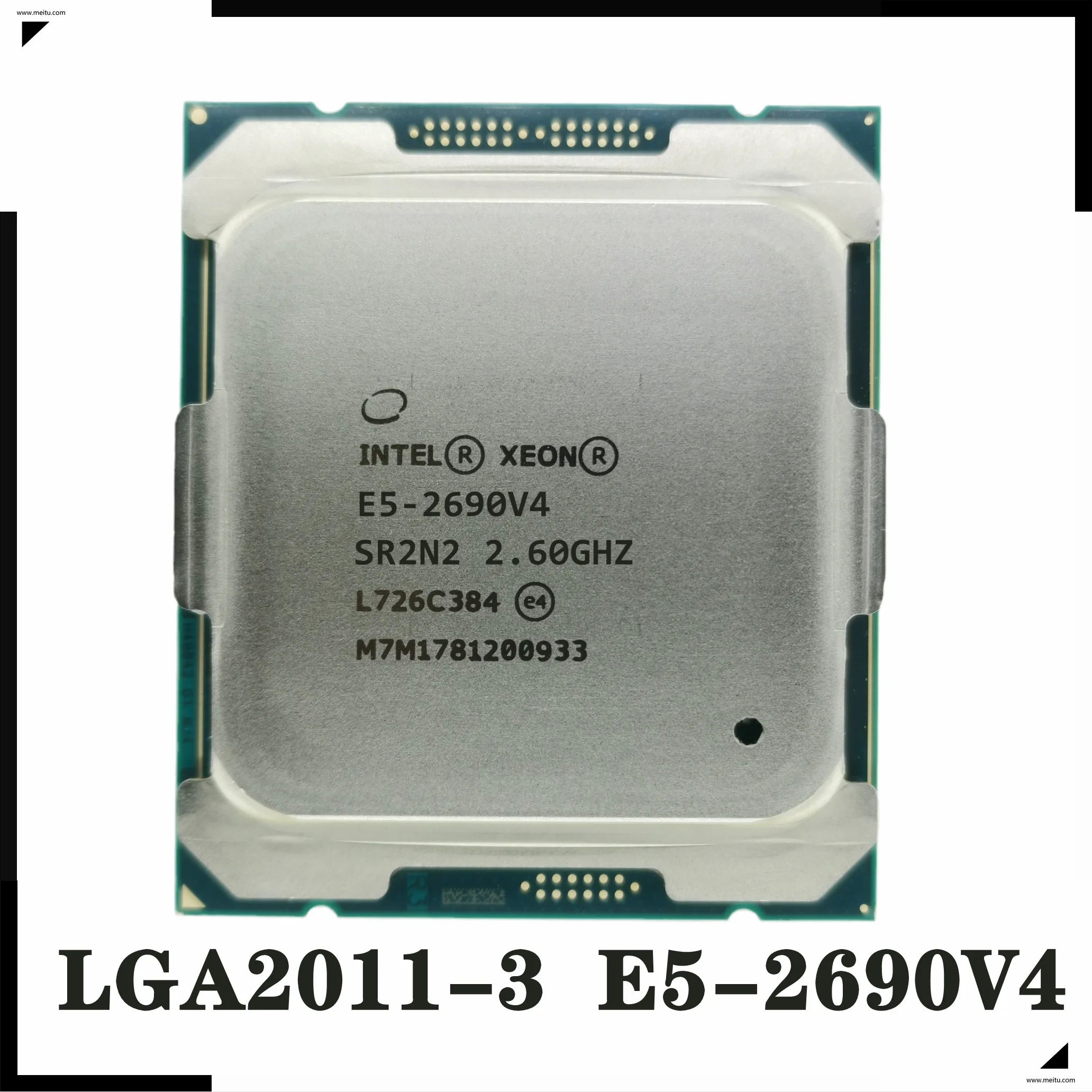 Серверный процессор Xeon E5-2690 v4 E5 2690 2690v4 2 6 ГГц четырнадцать нуклеев 35M 135W 14nm LGA 2011-3 -