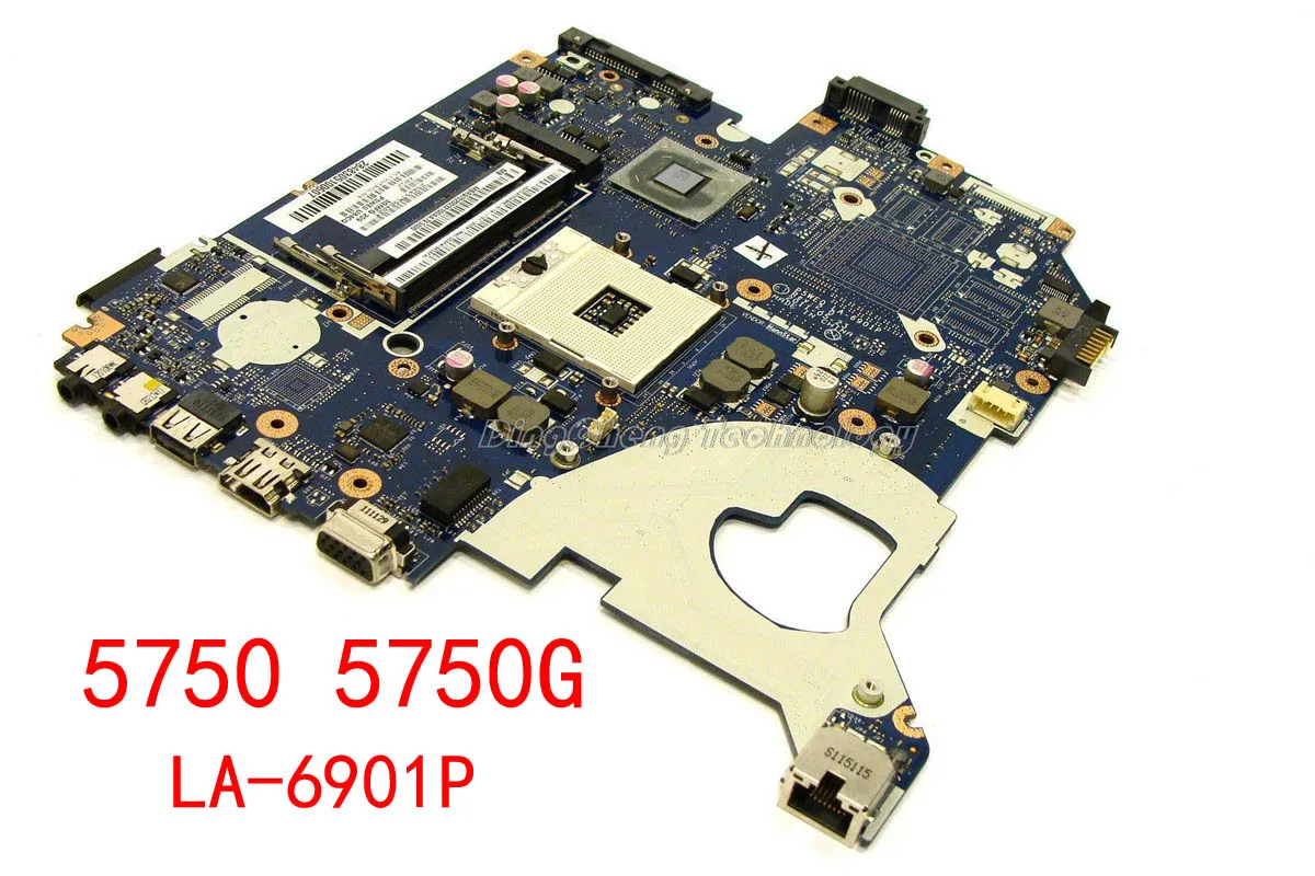 

Laptop Motherboard For Acer Aspire 5750 5750G P5WE0 LA-6901P MBR9702003 MB.R9702.003 Mainboard HM65 DDR3