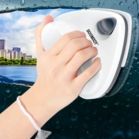 wipe glass magnetic window cleaners double side tall building window cleaners brush washing ramen wassen cleaning tools df50cl