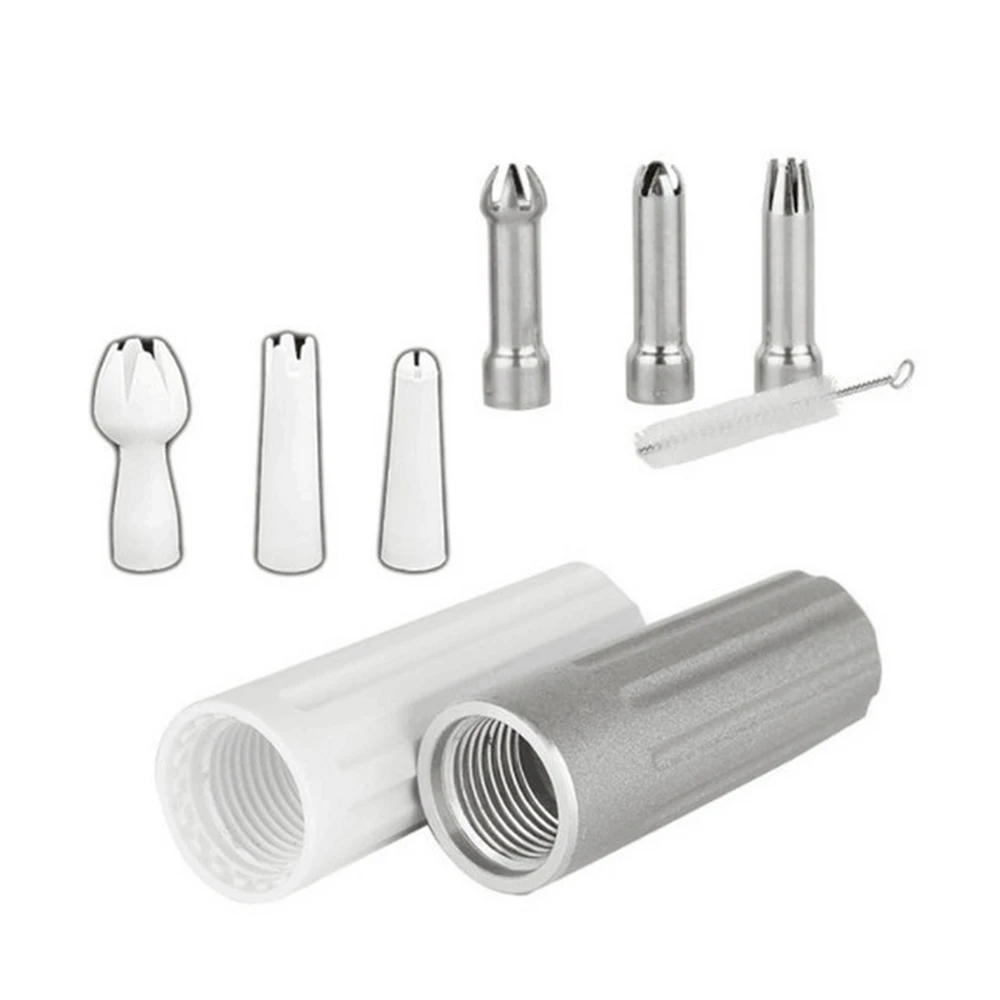 

500ml Cream Gun Siphon Kitchen Whipped Cream Gas Foamer Gun Whipper Chantilly Dispenser Coffee Cake Stainless Steel Tool
