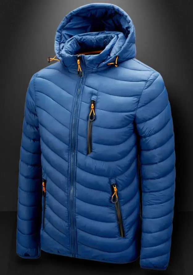 Anti-Cold -20 Degree Celsius Winter Parkas Jacket Men's Cotton-Padded Coat  Hooded Thicken Warm Jackets Overcoat Men