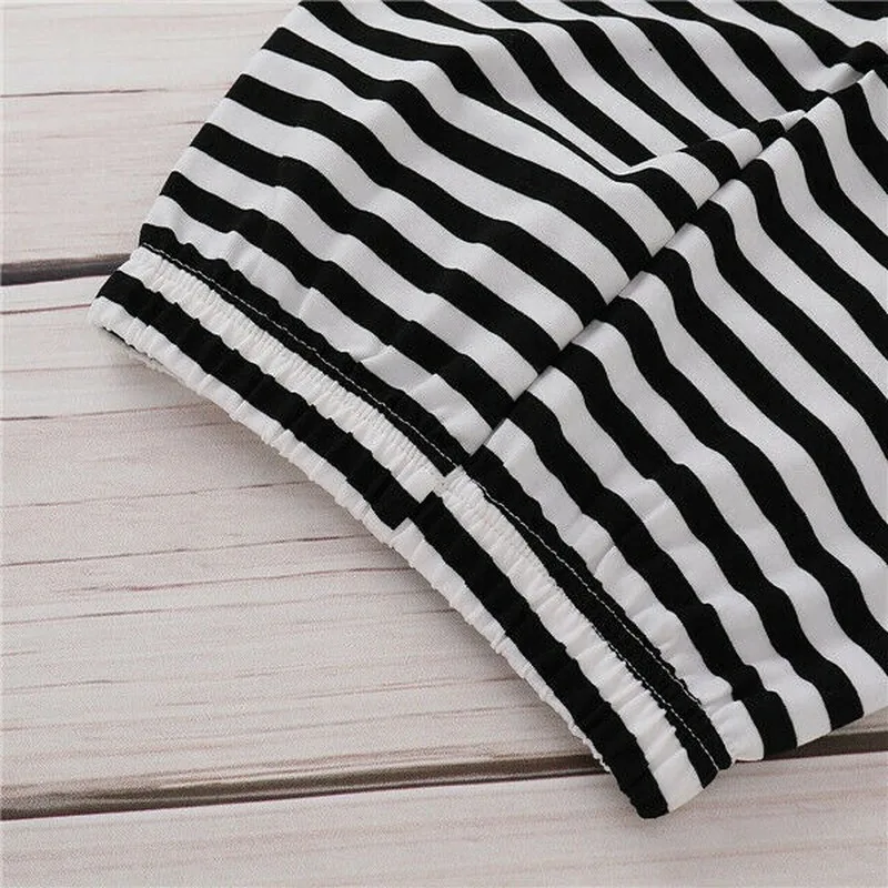 0-24 Months Baby Boys Clothes Set Fall Winter Newborn Toddler Hoodie T-shirt Tops+ Striped Pants Legging Sets Outfits