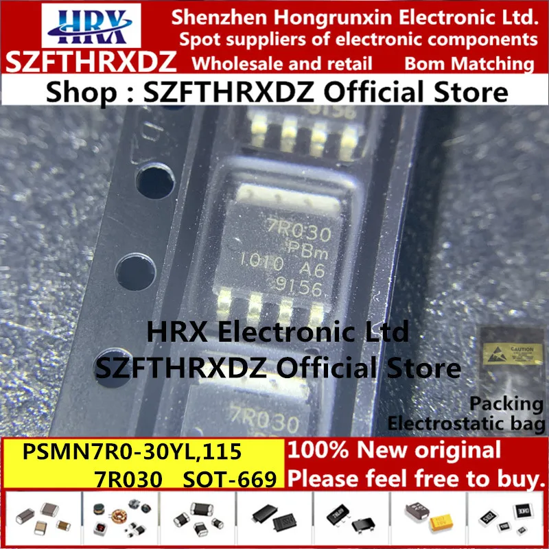 PSMN7R0-30YL 7R030 SOT669(LFPAK) PSMN7R0-30YL, 115 LFPAK56-4 SOT-669 MOSFET