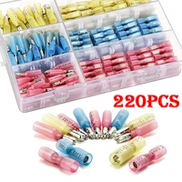 320160pcs heat shrink bullet connectors female male electrical wire connector cable wire splice crimp terminals kit 10 22awg