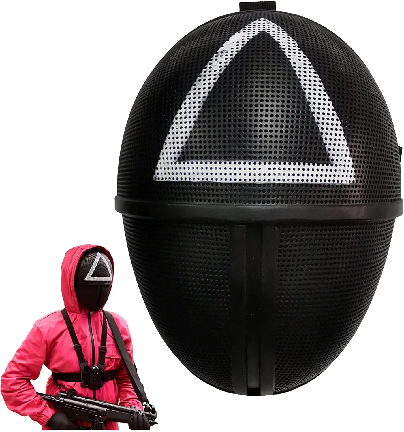 

Косплей кальмар игра дневная треугольная круглая форма квадратный администратор ролевая игра в корейский ТВ сериал Lee Jung-jae Sa