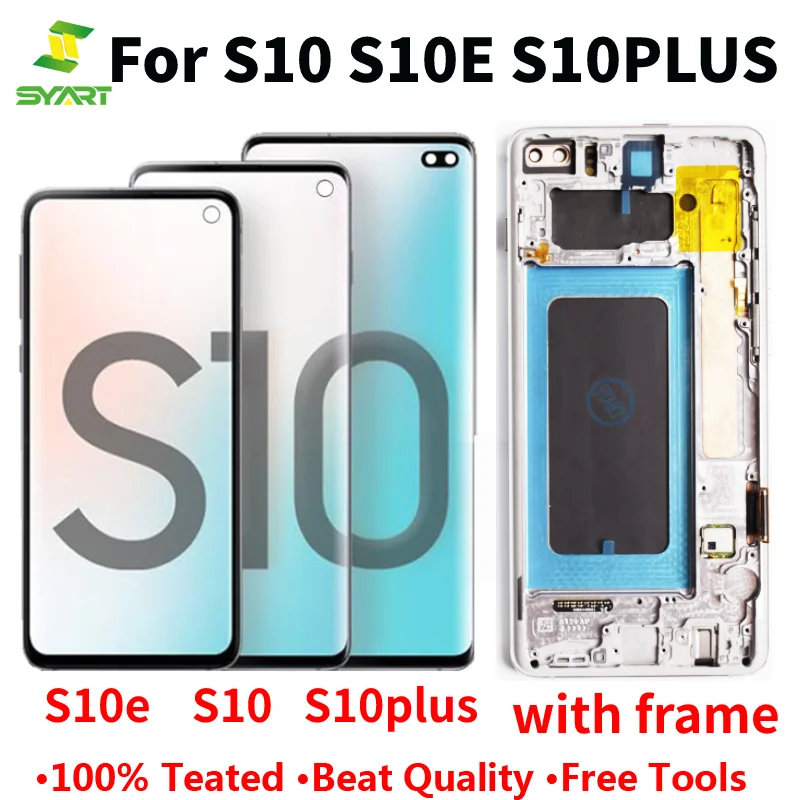 For Samsung S10E S10 LCD Assembly Display Digitizer For Samsung S10E S10 S10 Plus LCD Screen Replacement For Samsung S10 PLUS