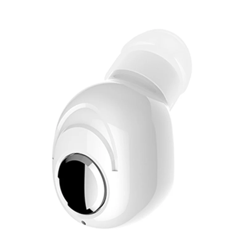 Whie Мини беспроводные Bluetooth наушники V5.0 стерео наушники-вкладыши с микрофоном спортивные наушники для бега наушники для samsung huawei Xiaomi - Цвет: Whie