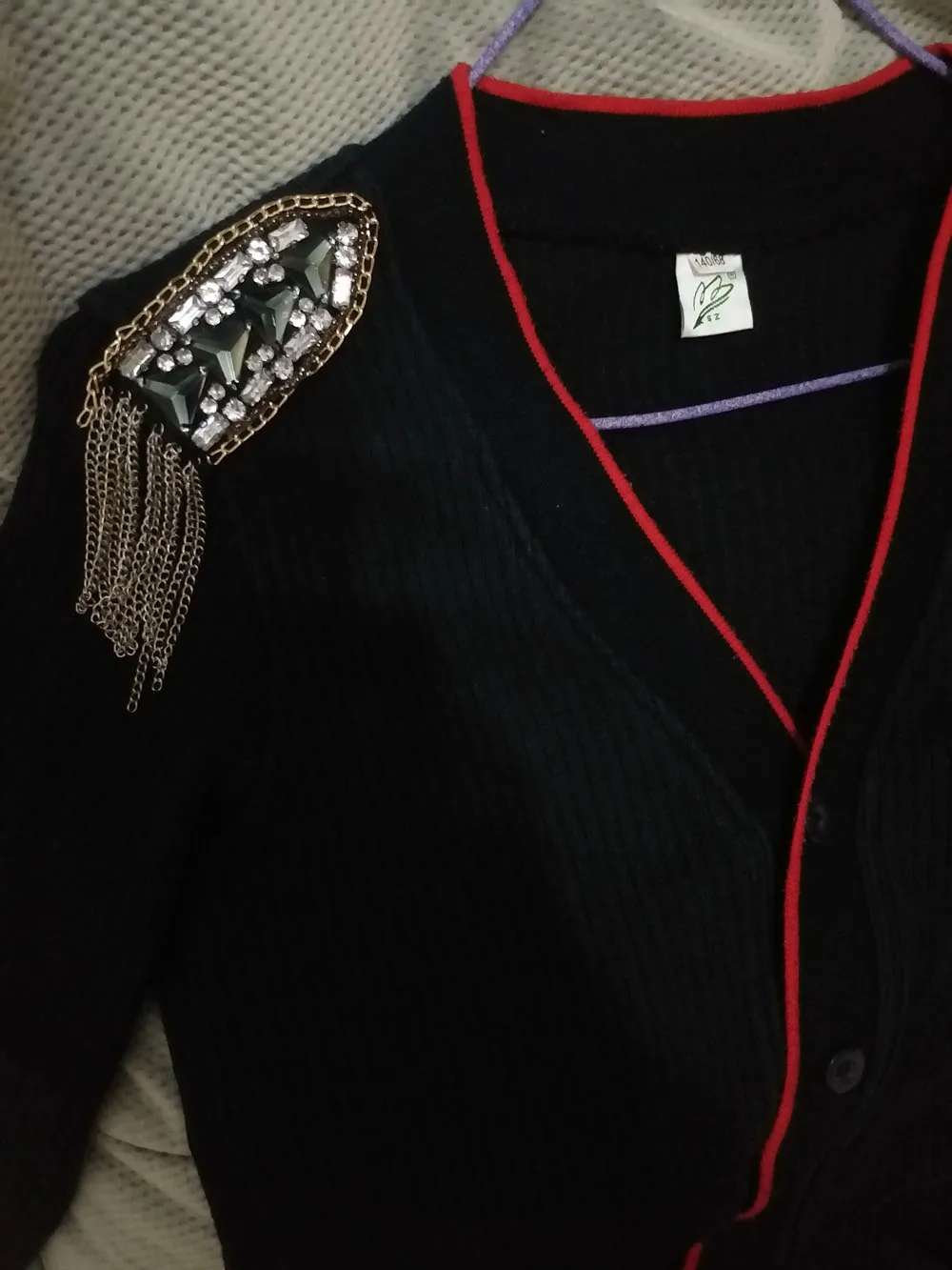 2 шт./компл. кисточкой из бисера вышивка золотой нитью для одежды в стиле панк