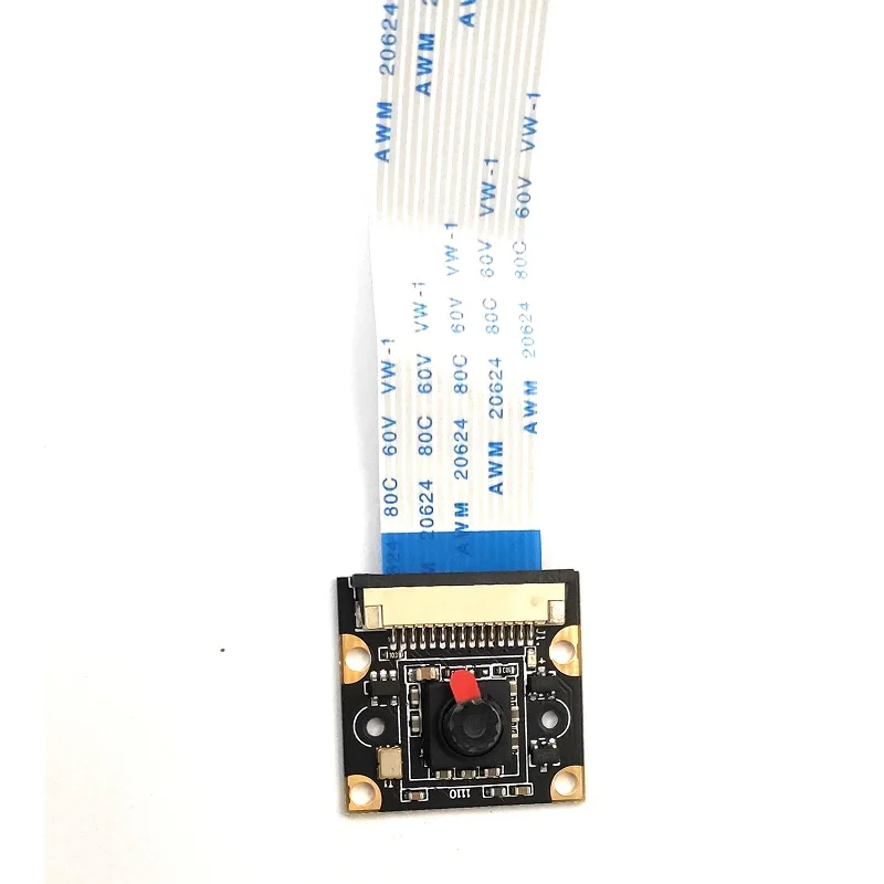 Для камеры Raspberry Pi 4B / 3B + 5MP с регулируемым фокусом рыбий глаз широкоугольная