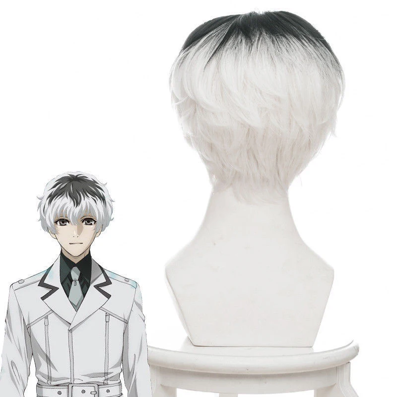 Токийский Гуль Re Kaneki Ken Сасаки хайсе короткие термостойкие синтетические волосы
